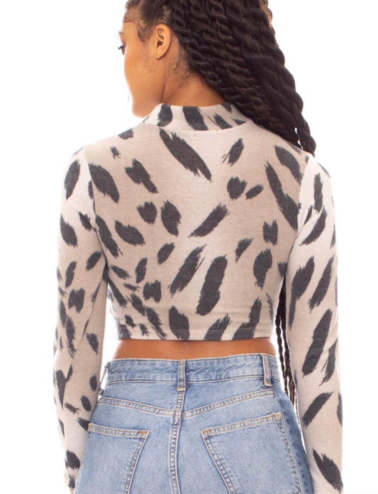 Don’t Mock A Savage Crop Sweater