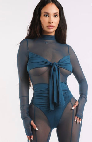 Deep Blue See Me Jumpsuit